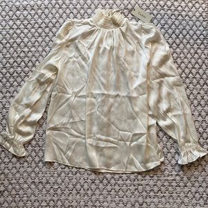 SILK blouse, NEW with tags